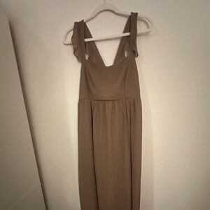 Show Me Your MUMU Brown Bridesmaid Dress